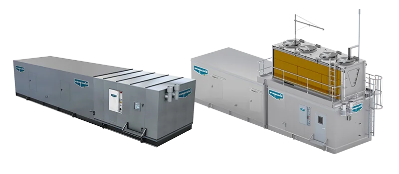 Пентхаусная аммиачная холодильная установка EVAPCO LCR-P